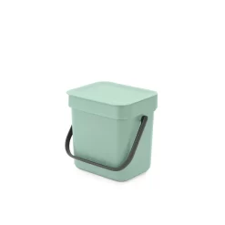 Brabantia Sort & Go Afvalbakje 3 Liter Jade Green