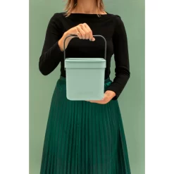 Brabantia Sort & Go Afvalbakje 3 Liter Jade Green -NL-Huis & Thuis 102 1683 4 1