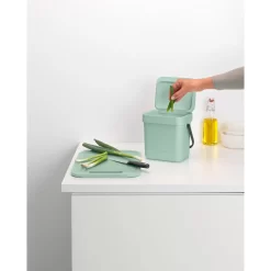 Brabantia Sort & Go Afvalbakje 3 Liter Jade Green -NL-Huis & Thuis 102 1683 5 1