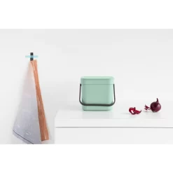 Brabantia Sort & Go Afvalemmer 6 Liter Jade Green -NL-Huis & Thuis 102 1768 3 1