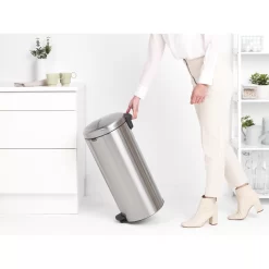 Brabantia Newicon Pedaalemmer 30 L Mat Staal -NL-Huis & Thuis 102 1822 6 1