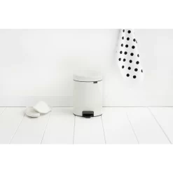 Brabantia Newicon Pedaalemmer 5 L Wit -NL-Huis & Thuis 102 2065 4 1
