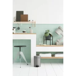 Brabantia Newicon Pedaalemmer 3 L Platinum -NL-Huis & Thuis 102 3246 5 1