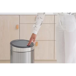 Brabantia Touch Bin Afvalemmer 30 L Mat Staal -NL-Huis & Thuis 102 5462 7 1