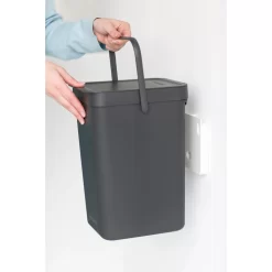 Brabantia Sort & Go Afvalemmer 12 L Grijs -NL-Huis & Thuis 102 9805 4 1