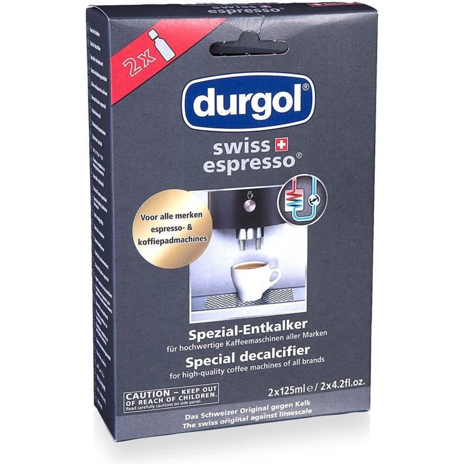 Durgol Swiss Espresso 2 X 125 Ml 2 Durgol Swiss Espresso 2 X 125 Ml - Afbeelding 2