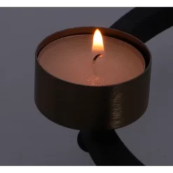 Theelichthouder Yono Zwart/goud Metaal 23x23x5cm -NL-Huis & Thuis 1278233226c65fd93143e2da4e43ecc8