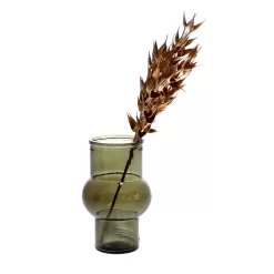 Vaas Ring Licht/mat Groen Glas 10x10x17cm -NL-Huis & Thuis 12de19e0af8b13d59fe88af84a58ae01