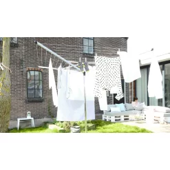 Brabantia Droogmolen 40 Meter Topspinner MetKunststof Betonanker -NL-Huis & Thuis 131 0768 5 1