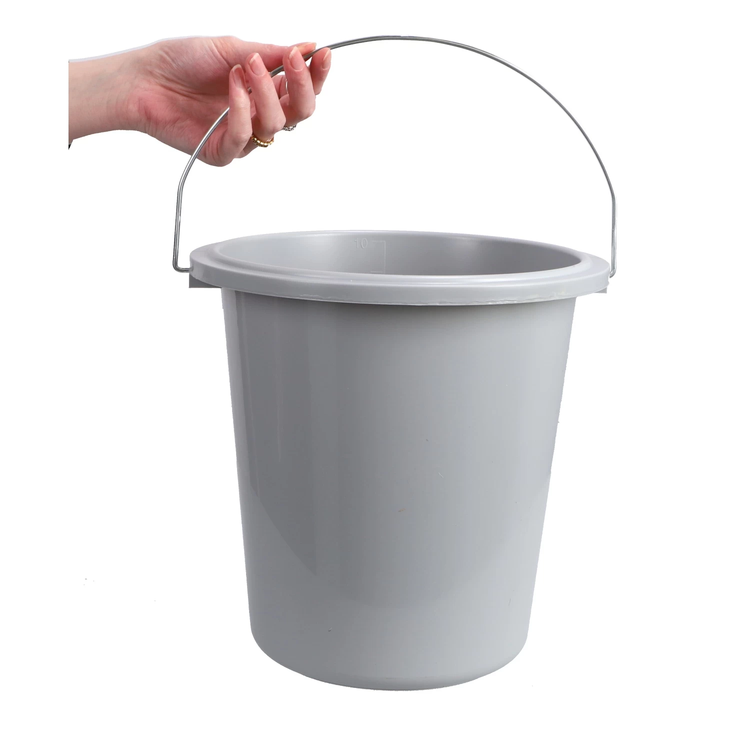 Curver Emmer 10 Liter Lichtgrijs 3 Curver Emmer 10 Liter Lichtgrijs - Afbeelding 3