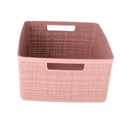 Curver Jute Opbergmand M 12L Rose Dawn -NL-Huis & Thuis 141 1434 4 1