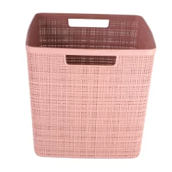 Curver Jute Opbergmand Cube 17L Rose Dawn