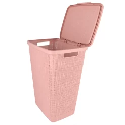 Curver Jute Wasmand Met Deksel 58L Rose Dawn -NL-Huis & Thuis 141 1472 4 1