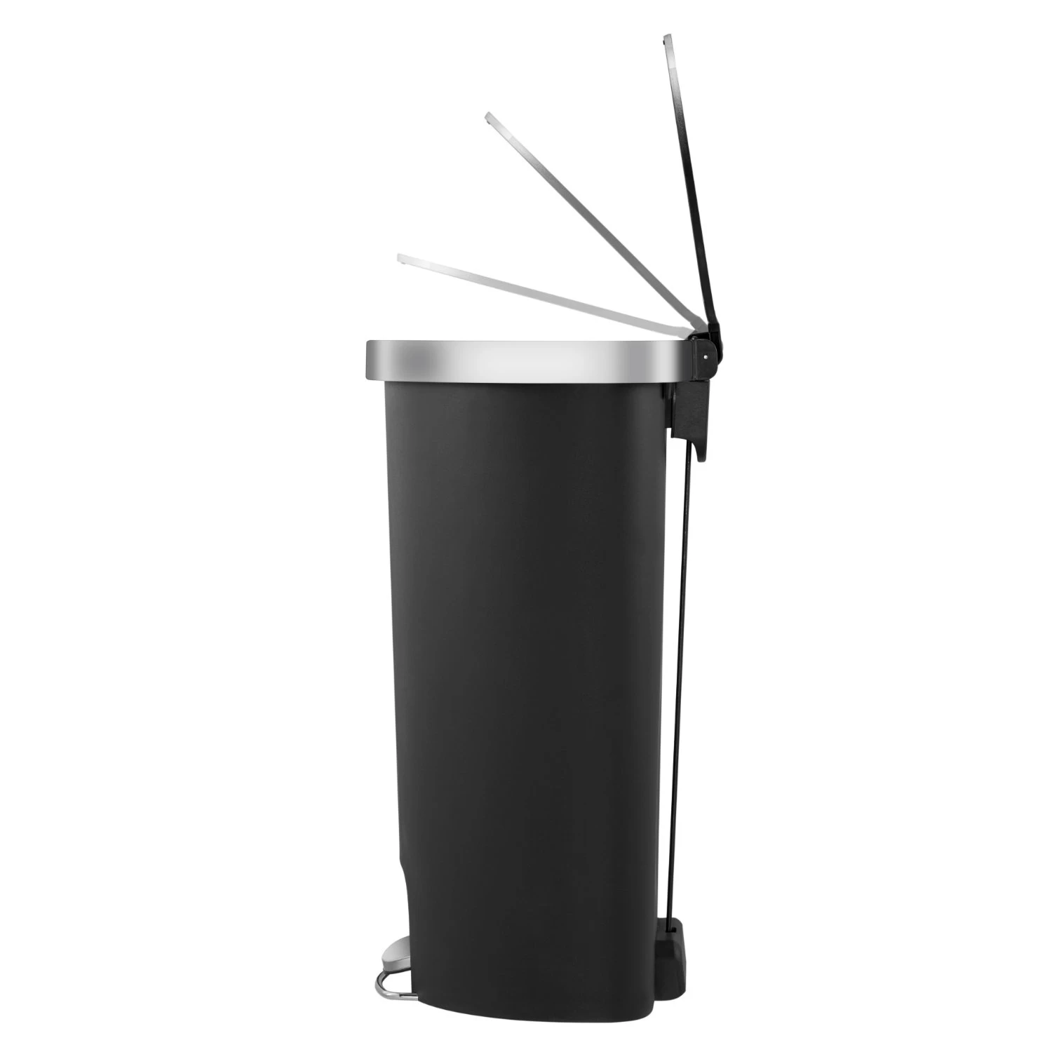 Eko Hana Pedaalemmer 55l Zwart Ingebouwde Wielen 5 Eko Hana Pedaalemmer 55l Zwart Ingebouwde Wielen - Afbeelding 5