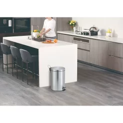 Eko Pedaalemmer 20 Liter Classic Mat Rvs -NL-Huis & Thuis 141 2220 5 1