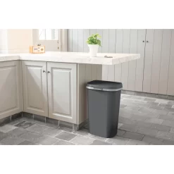 Curver Mistral Afvalbak Flat 50L Antraciet -NL-Huis & Thuis 141 2600 3 1