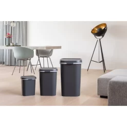 Curver Mistral Afvalbak Flat 50L Antraciet -NL-Huis & Thuis 141 2600 4 1
