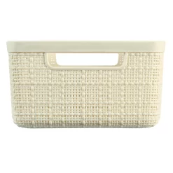 Curver Mand Jute Look 5L Off White -NL-Huis & Thuis 141 4026 2 1