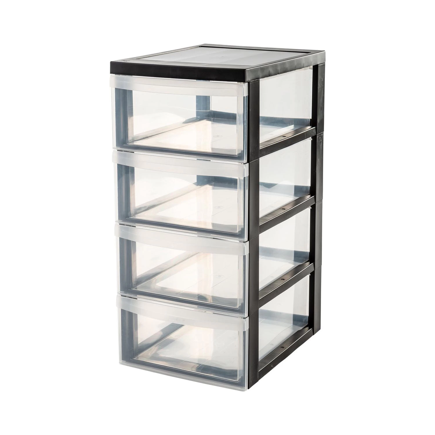 Iris Ladekast 4x11L 39x29x61.6 Cm Metwieltjes 1 Iris Ladekast 4x11L 39x29x61.6 Cm Metwieltjes