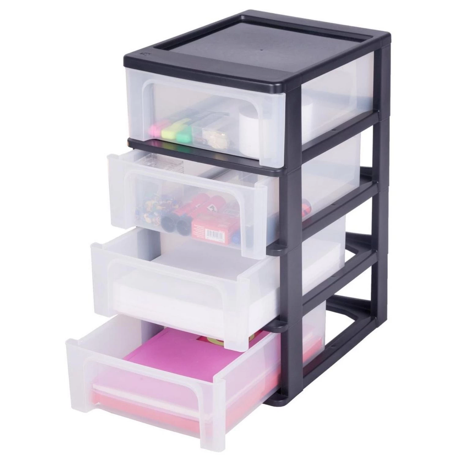 Iris Ladekast 4x 7 Liter 2 Iris Ladekast 4x 7 Liter - Afbeelding 2