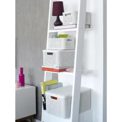 Curver Style Mandje 6L S Deksel Vintage Wit -NL-Huis & Thuis 141 7023 5 1