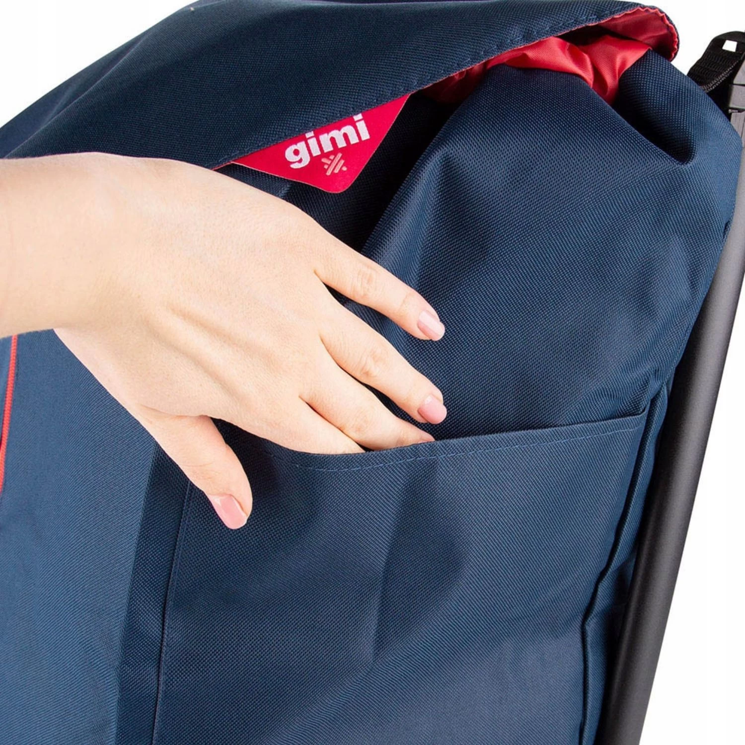 Vileda Gimi Boodschappentrolley Twin Blue 6 Vileda Gimi Boodschappentrolley Twin Blue - Afbeelding 6