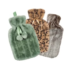 Dutch House Warmwaterzak/kruik Assorti Kleur Met Hoes -NL-Huis & Thuis 151 5802 4 1