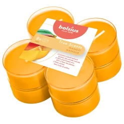 Bolsius Maxilichten True Scents Mango 8 Stuks 8 Uur