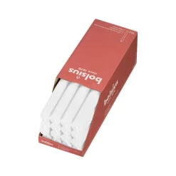 Bolsius Dinerkaars Rustiek Wolken Wit