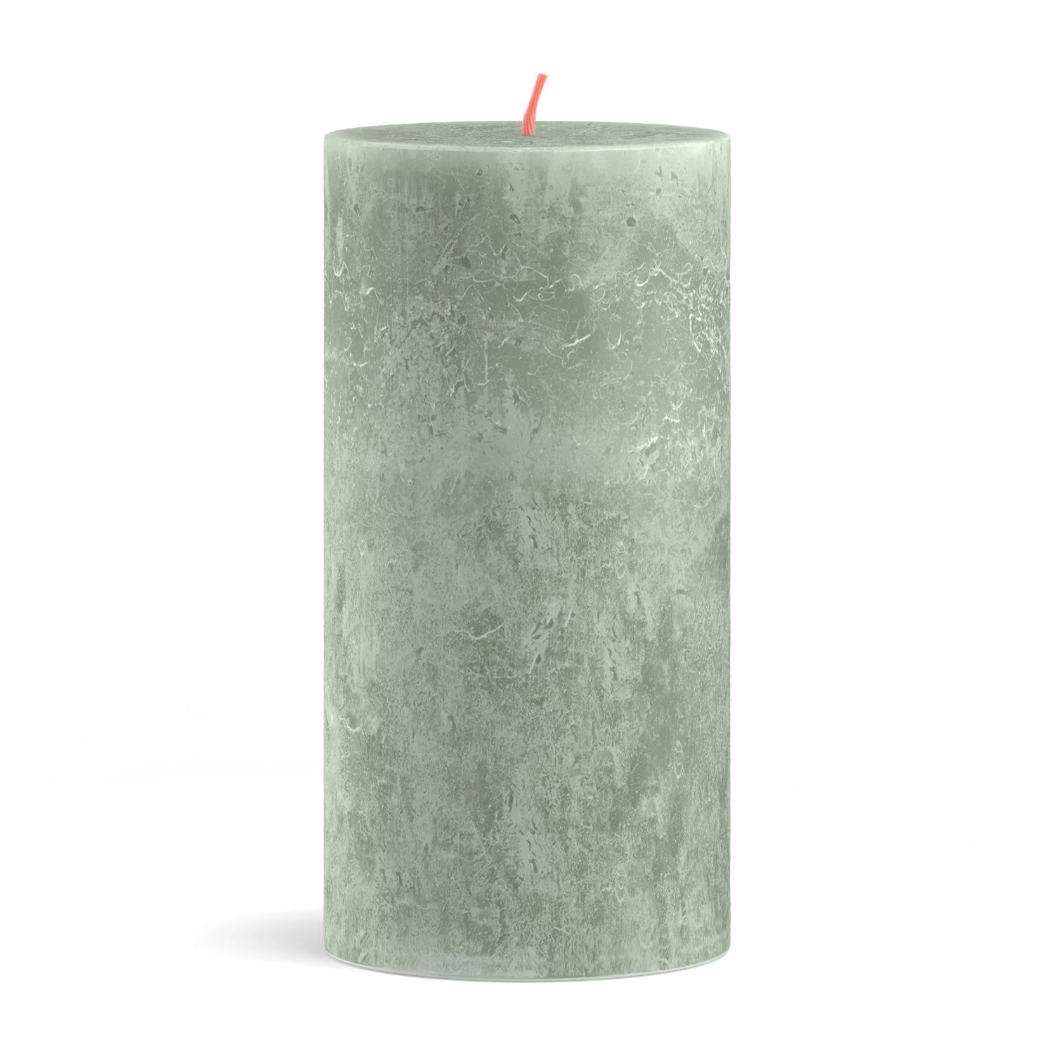 Bolsius Stompkaars Rustiek 19 X 6,8 Cm Jade Green 2 Bolsius Stompkaars Rustiek 19 X 6,8 Cm Jade Green - Afbeelding 2