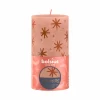 Bolsius Stompkaars Rustiek 13 X 6,8 CmCreamy Caramel Met Print