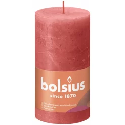 Bolsius Stompkaars Rustiek 130 X 68 Cm Blossom Pink