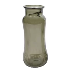 Vaas Redondo Licht En Matl.groen Glas 11x11x23,5cm