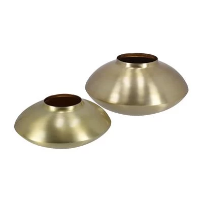 PTMD Ronde Pot Jeason Ø30 Cm Champagne 2 PTMD Ronde Pot Jeason Ø30 Cm Champagne - Afbeelding 2