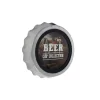 Wandversiering Beer Cap Collection Metaal24x24x5 Cm