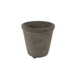 Pot Donkergrijs Kono 9 Cm