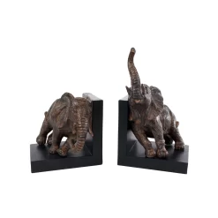 Boekensteun Elephant Bruin 31x20,5x25cm