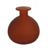 Vaas Diamond Bol Mat/helder Terra Glas 11x11x12cm