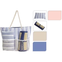 Strandtas Met Strandmat En Kussen -NL-Huis & Thuis 180 0410 1