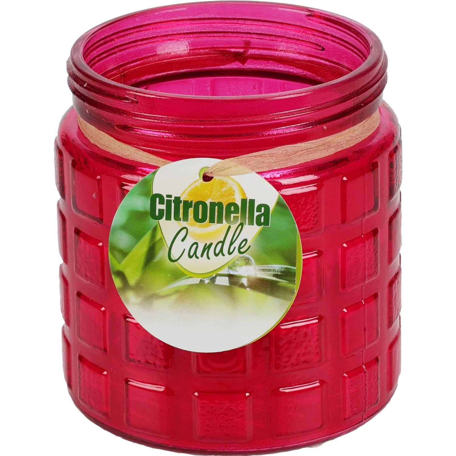 Citronella Kaars In Glazen Pot Assorti 4 Citronella Kaars In Glazen Pot Assorti - Afbeelding 4