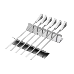 Merkloos BBQ Shashlick Spiesset 8-delig