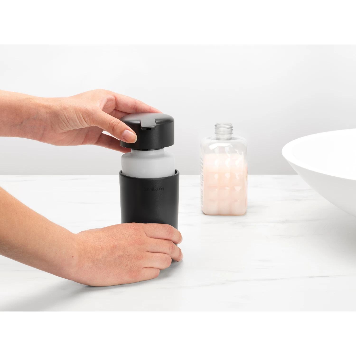 Brabantia ReNew Zeepdispenser 250 Ml 3 Brabantia ReNew Zeepdispenser 250 Ml - Afbeelding 3