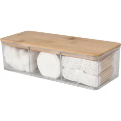 Make Up Organizer Met Bamboe