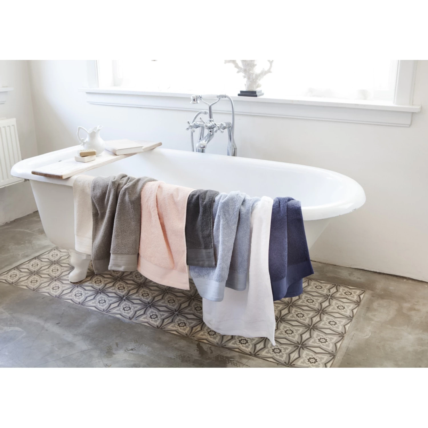 Walra Handdoek 100x50 Cm Roze 5 Walra Handdoek 100x50 Cm Roze - Afbeelding 5