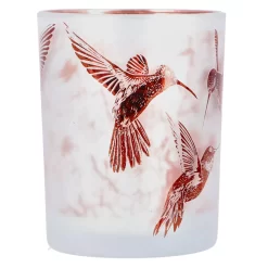 Theelichthouder Hummingbird L Wit/bruin Glas10x10x12,5cm 6 Theelichthouder Hummingbird L Wit/bruin Glas10x10x12,5cm -NL-Huis & Thuis 1a06c90a263aafbb7358f56f13a8495c