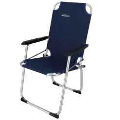 Redcliffs Campingstoel Met Armleuning Donker Blauw 67 X 53 X 90 Cm -NL-Huis & Thuis 1db4111b090aa66f893caa318e457010
