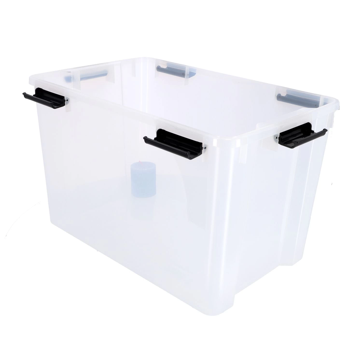 Iris Airtight Box 70l Transparant 60x40x40 Cm 3 Iris Airtight Box 70l Transparant 60x40x40 Cm - Afbeelding 3