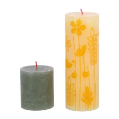 Bolsius Stompkaars Rustiek 19 X 6,8 Cm Butter Yellow -NL-Huis & Thuis 473e11854f4a0591230f0dd273448af4