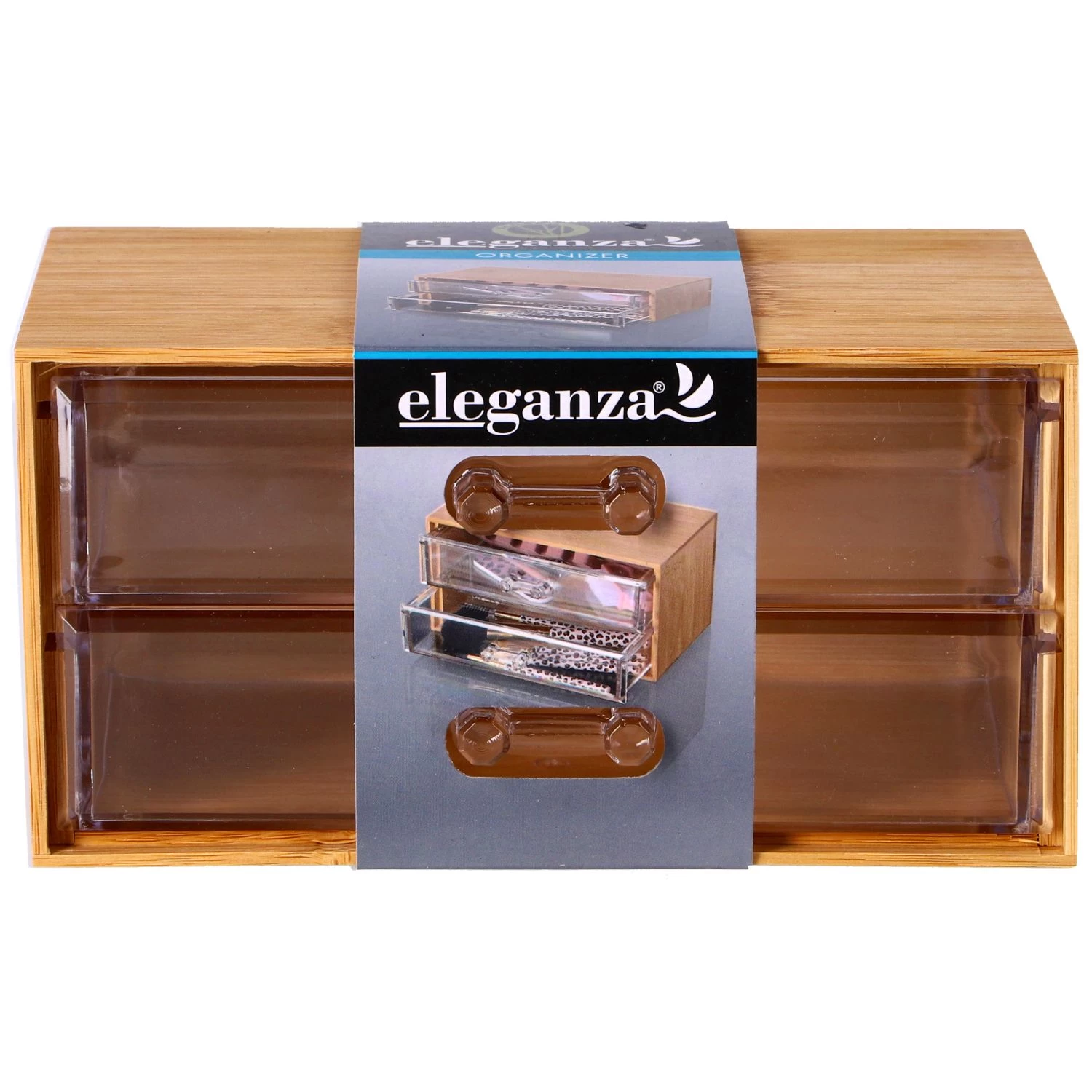 Make Up Organiser Met Bamboe 6 Make Up Organiser Met Bamboe - Afbeelding 6