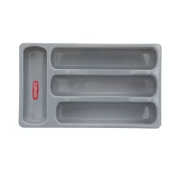 Curver Bestekbak 4 Vakken Grijs 9 Curver Bestekbak 4 Vakken Grijs -NL-Huis & Thuis 5cf220280b4bc9783d2f4083f85bbc1c